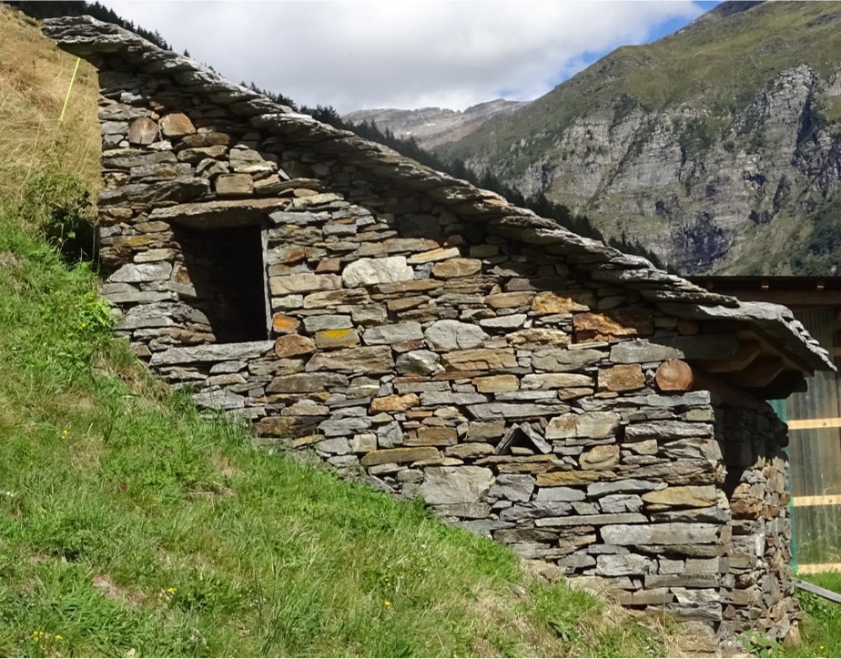 Edificio ristrutturato durante la Fase I