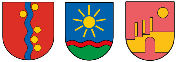 Stemmi comuni di Blenio, Acquarossa e Serravalle