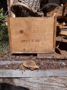 Cassa di legno "EXPLOSIF" a Germanionico